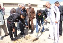 گزارش تصویری مراسم روز درخت کاری در دانشگاه  با حضور ورزشکاران ملی پوش شهرستان شاهرود  